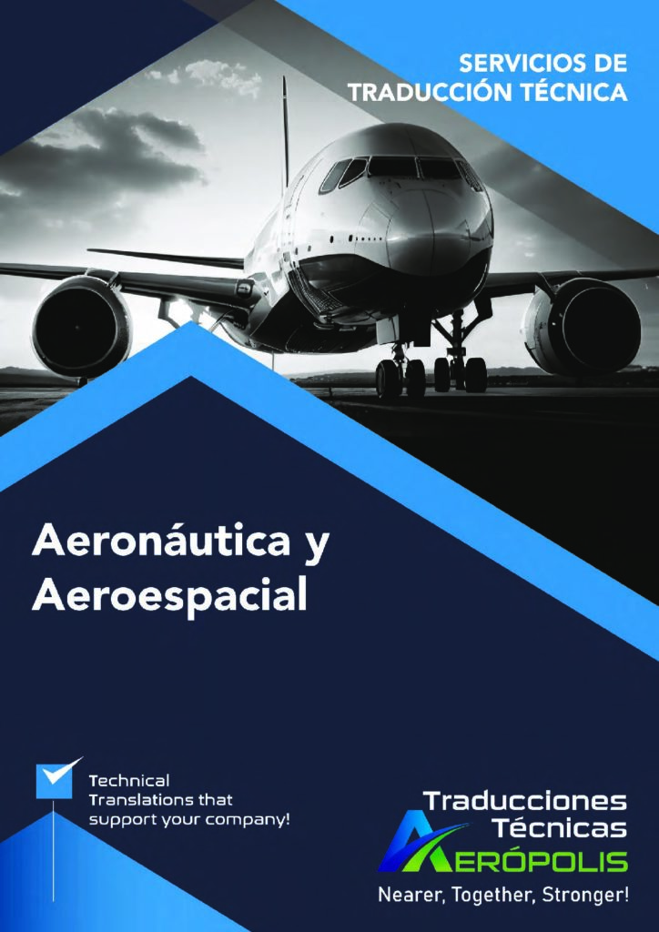 Catálogo de Servicios de Traducción técnica de Aeronáutica y Aeroespacial